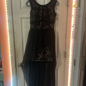 Black formal dress